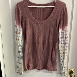Free people perfect long sleeve shirt size M